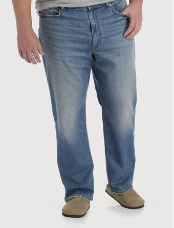 Relaxed-Fit Stretch Jeans