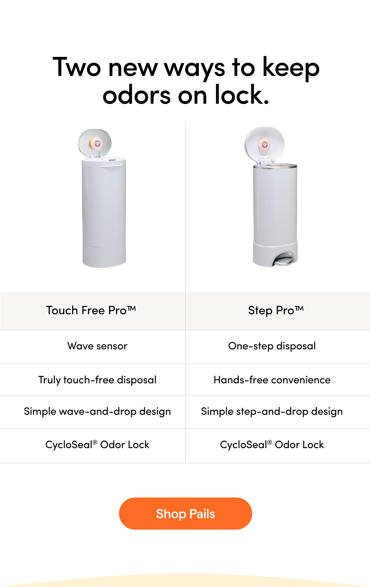Two new ways to keep odors on lock.   [Shop Pails]