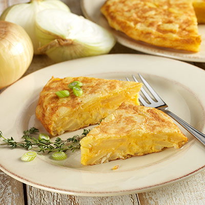 Tortilla Española with Onions by Peregrino