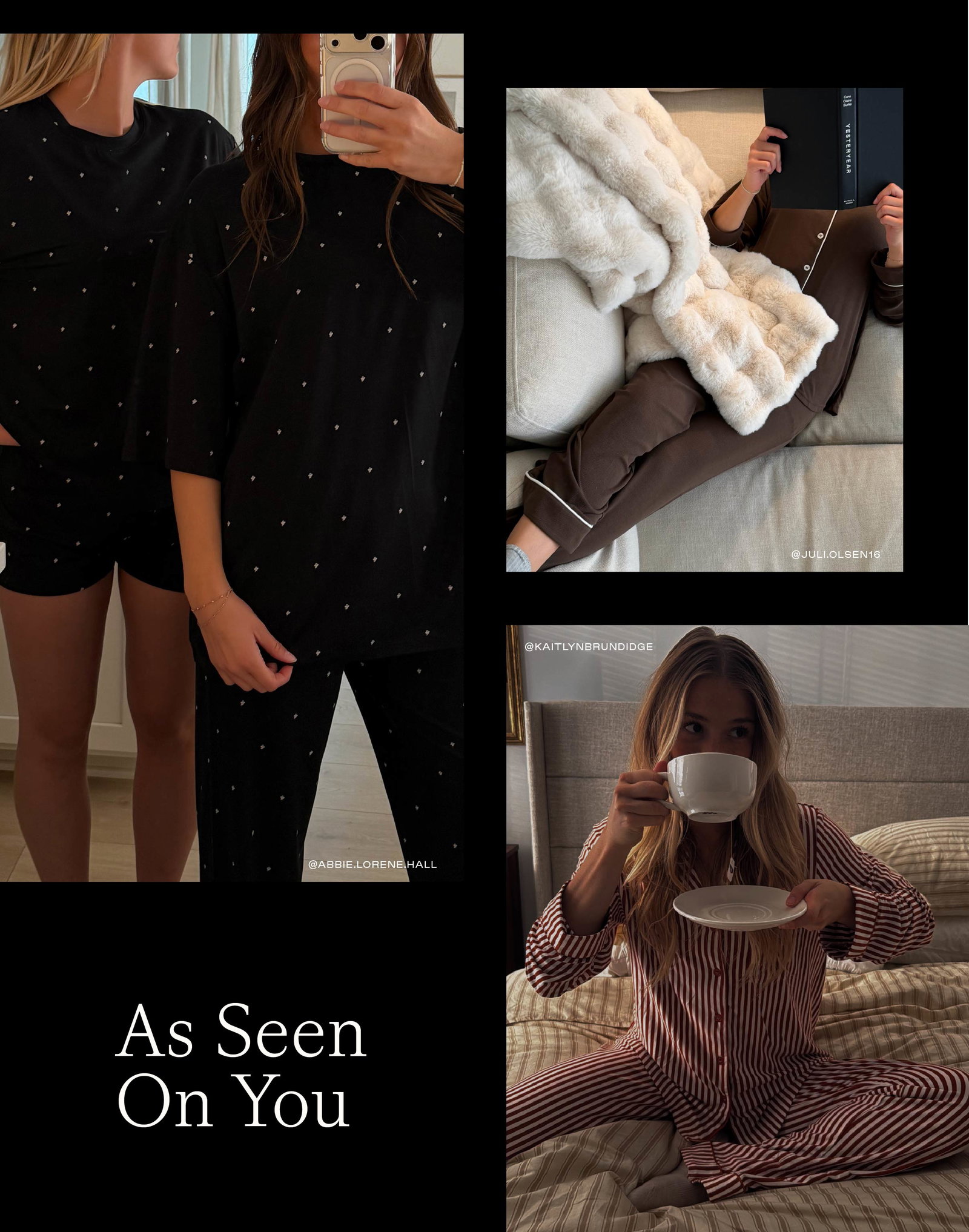 AS SEEN ON YOU