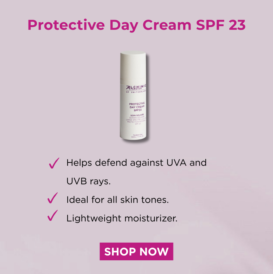An image of Protective Day Cream SPF 23 with benefits.