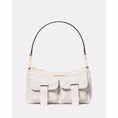 Carter Zebra Cargo Crossbody Bag