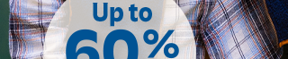 Up to 60% less every day than regular department & specialty stores prices*