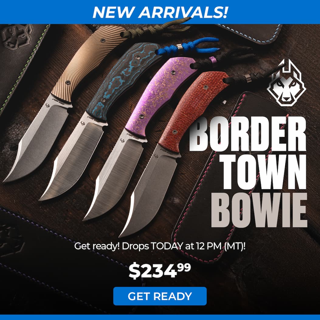 Dropping Today: Jack Wolf Knives Border Town Bowie