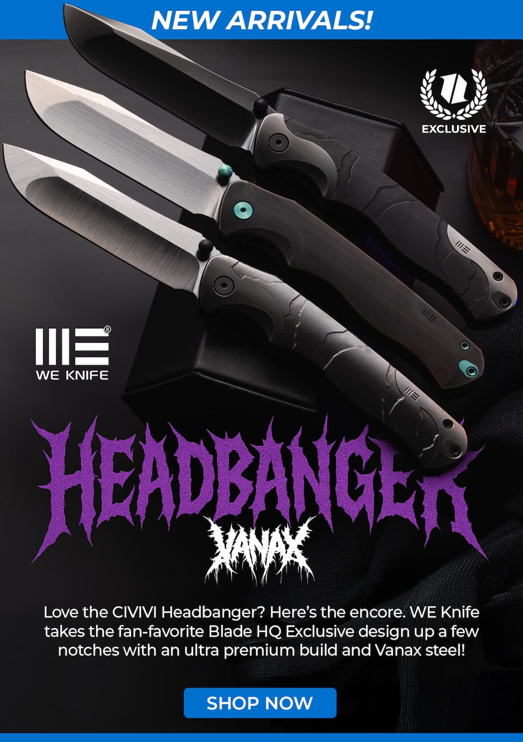 WE Knife HEADBANGER