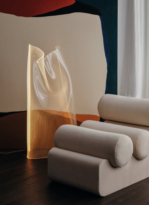 Gweilo Han LED Floor Lamp by Parachilna