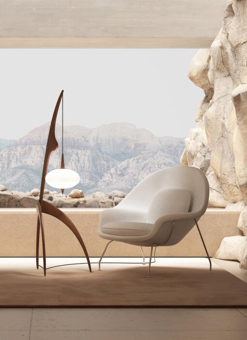 The Praying Mantis Floor Lamp by Rispal