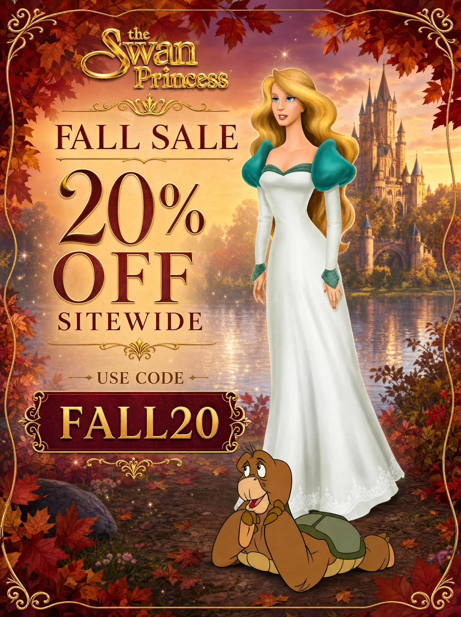 Swan Princess Fall Sale