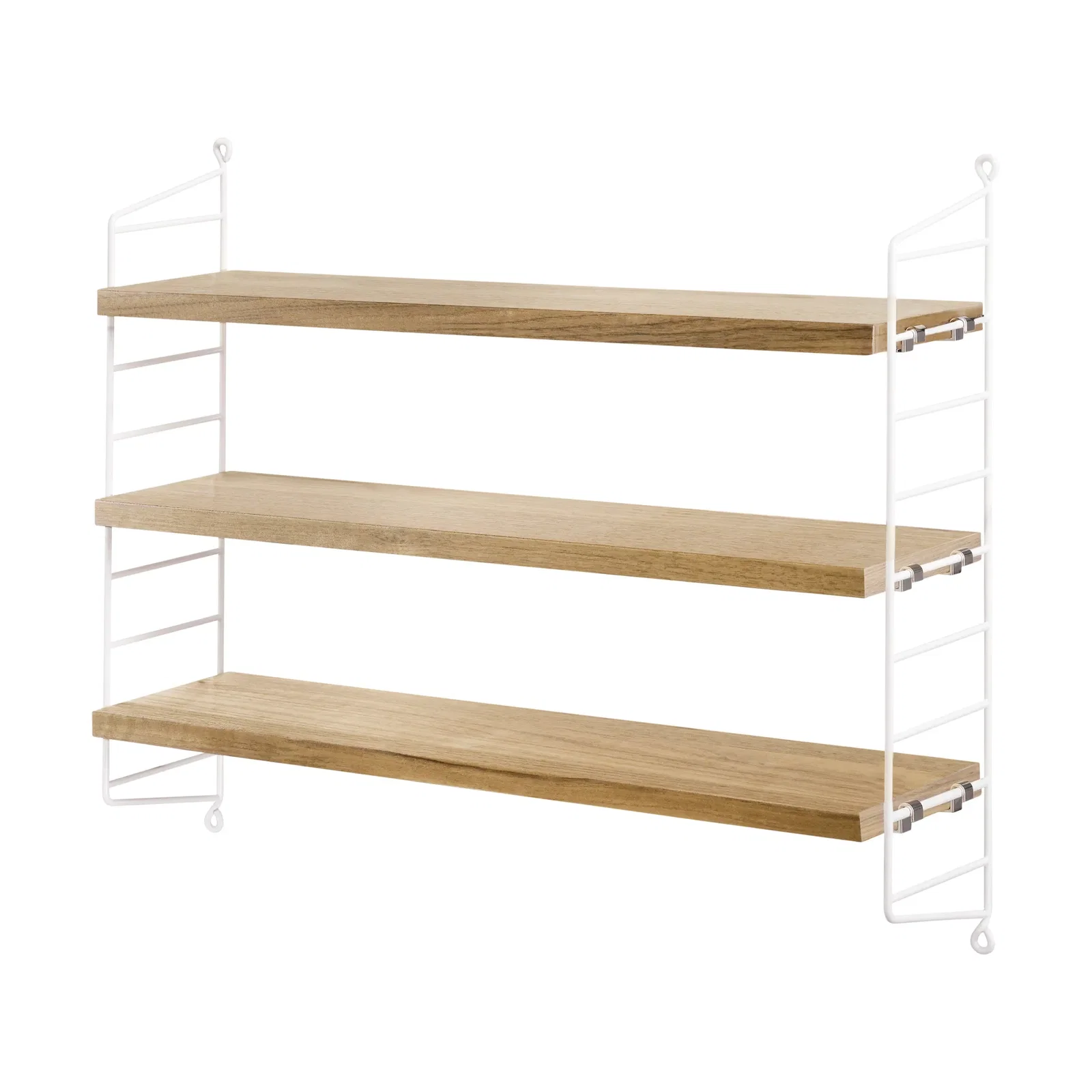 String shelf Pocket oak-white oak-white