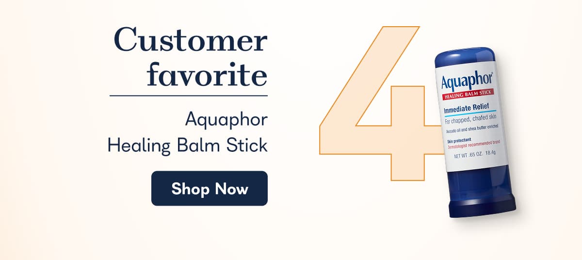 Customer favorite Aquaphor Healing Balm Stick. - Shop Now