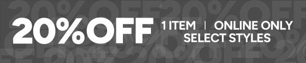 20% Off i item