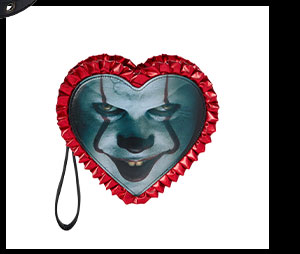 Pennywise Heart Wristlet - It