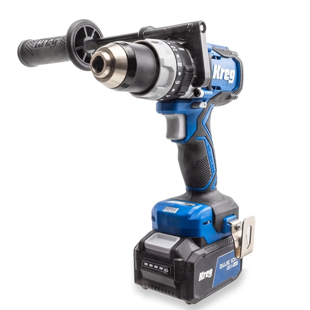 Kreg 20V Ionic Drive High Speed Hammer Drill, 1/2''