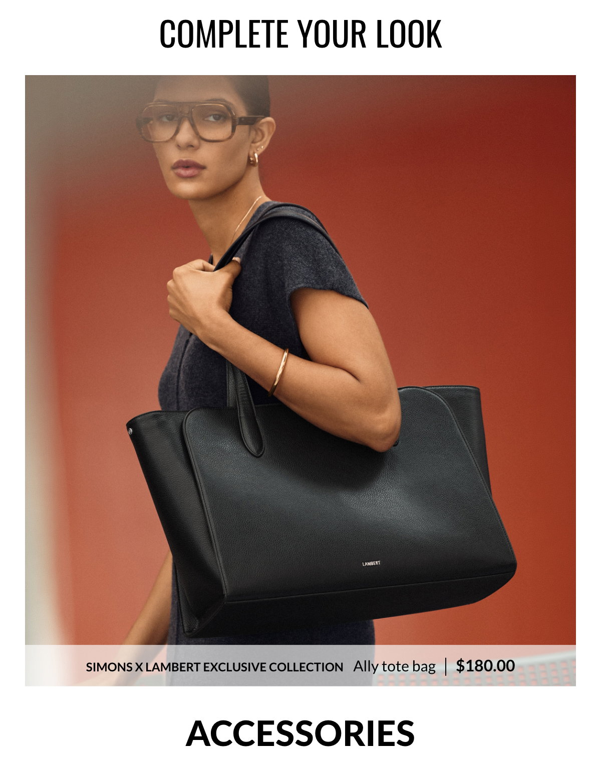 Complete Your Look. Accessories. Ally Structured Work Tote at 180 $