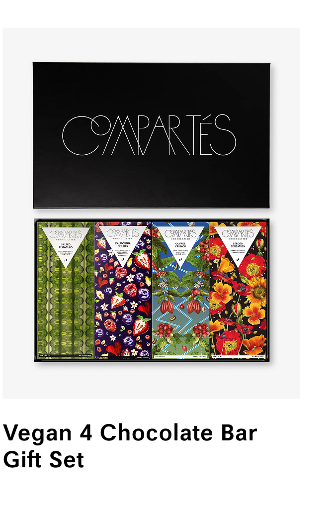 Vegan 4 Chocolate Bar Gift Set