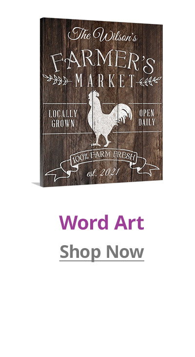 Shop Word Art