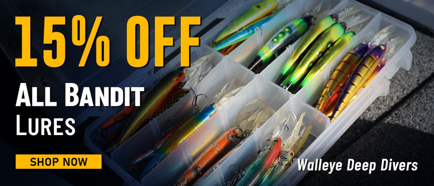 15% Off All Bandit Lures Walleye Deep Divers Shop Now