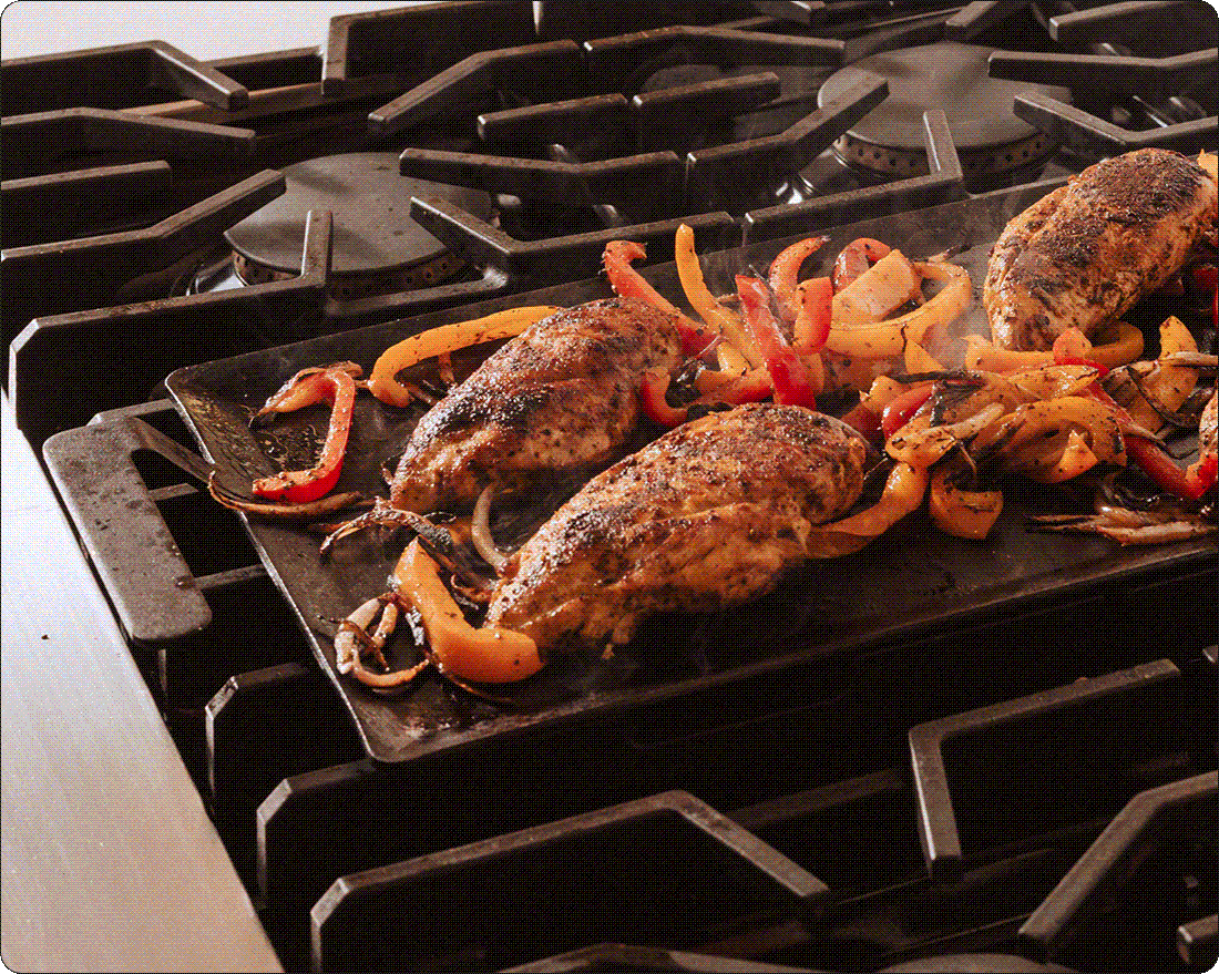 Carbon Steel Griddle Fajitas