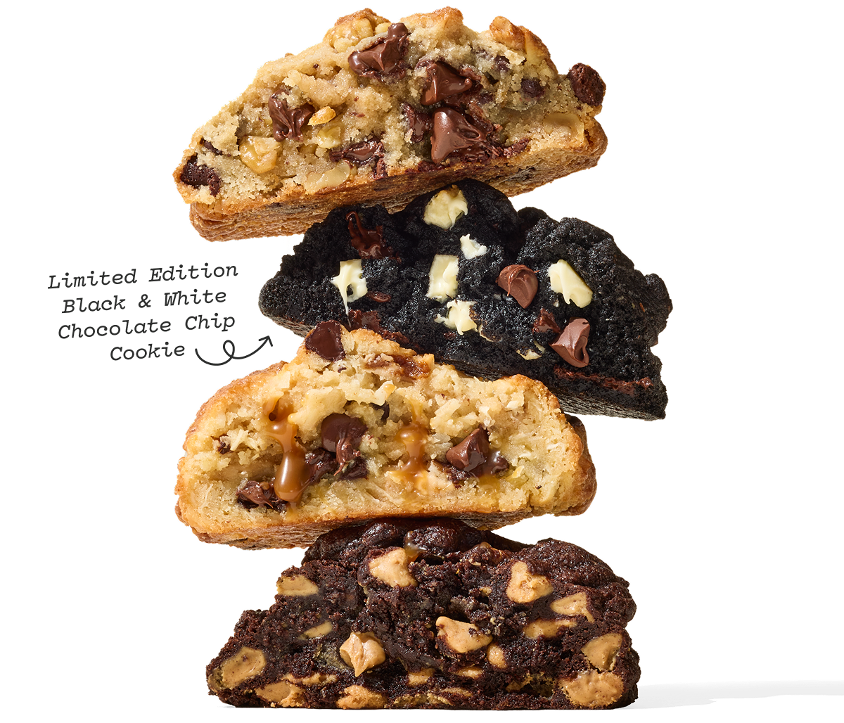 Stack of cookies: Icon's assortment