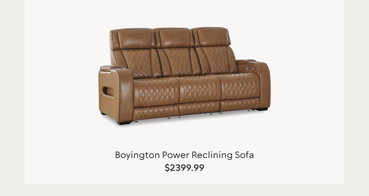 Boyington Power Reclining Sofa