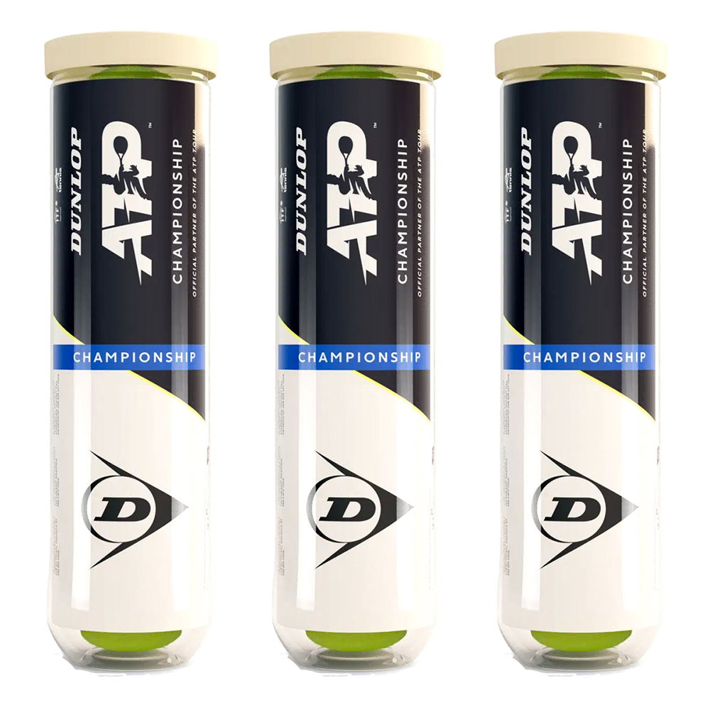 Image of Dunlop ATP Championship Tennis Balls Dozen