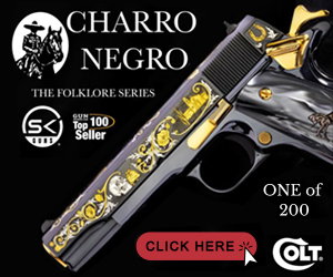 SK Customs EL CHARRO NEGRO Colt 1911 38sup New Folklore Series ONE of 200