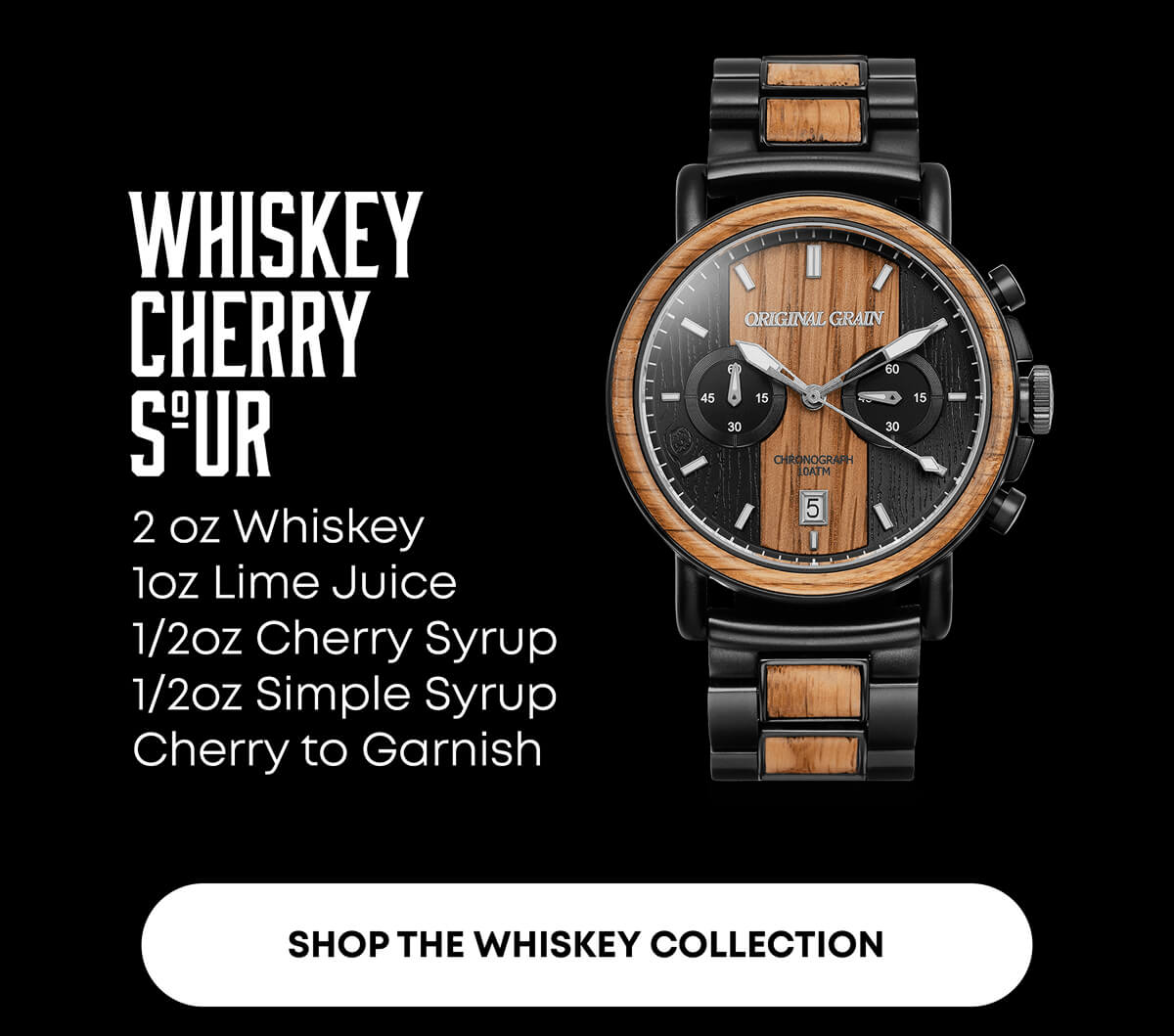 Whiskey Cherry Sour