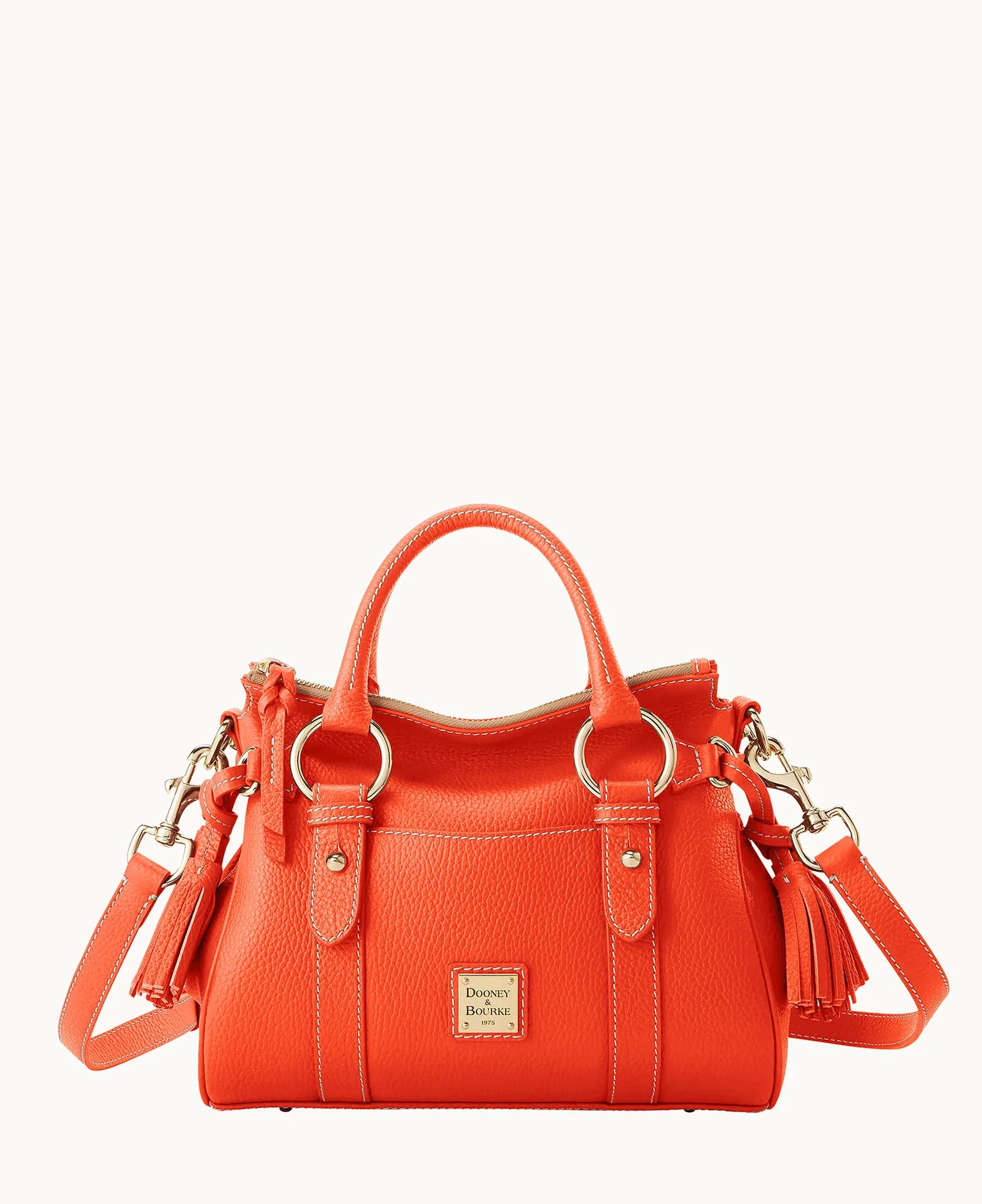 Image of Lucca Leather Satchel With Pocket