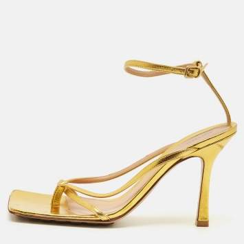 Stretch Size 38 Gold Leather A