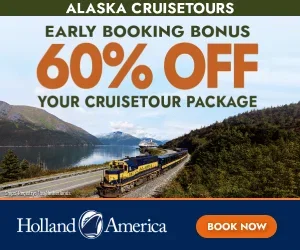 Don’t just cruise Alaska. Get into it. 