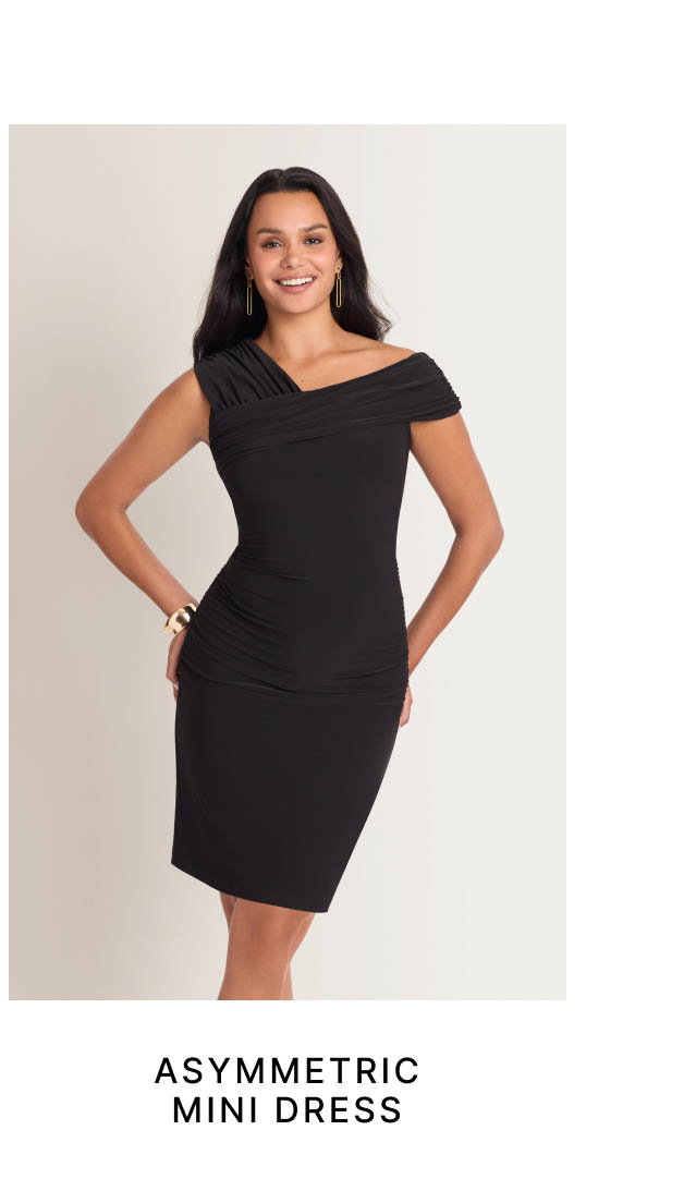 Asymmetric Mini Dress