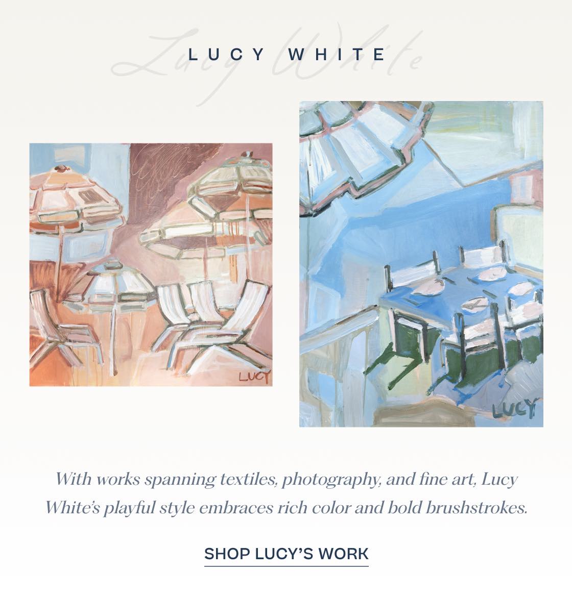 Shop Lucy's Work