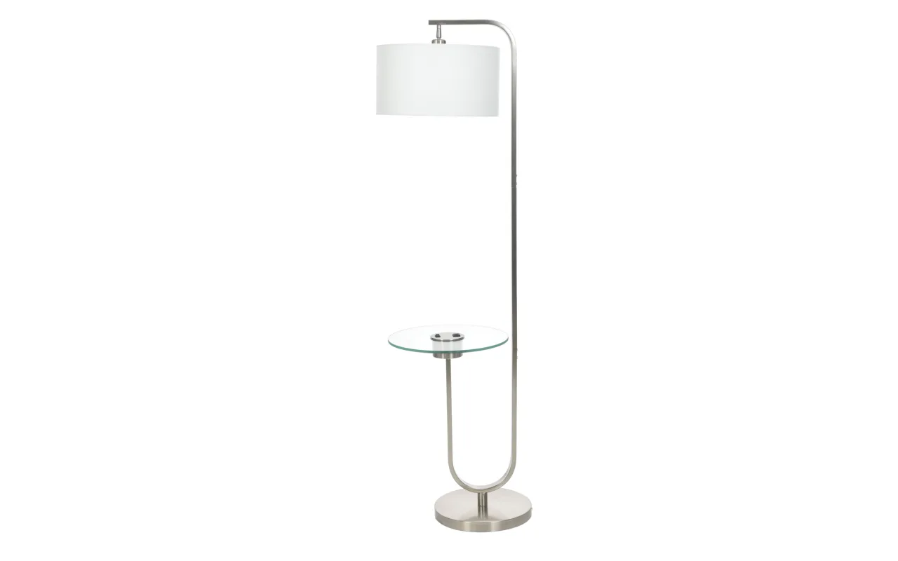 Walsh 61'' Silver LED Floor Lamp