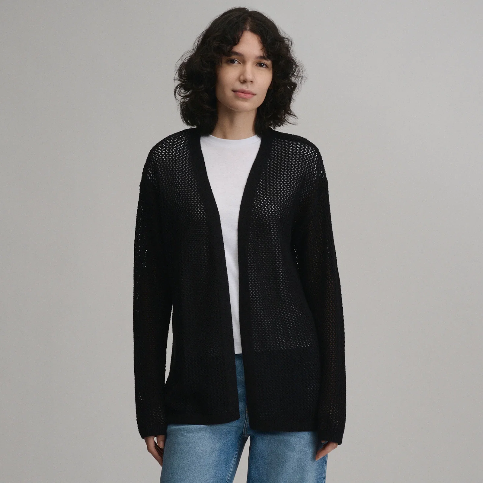 Image of Women's Open-Front Cardigan