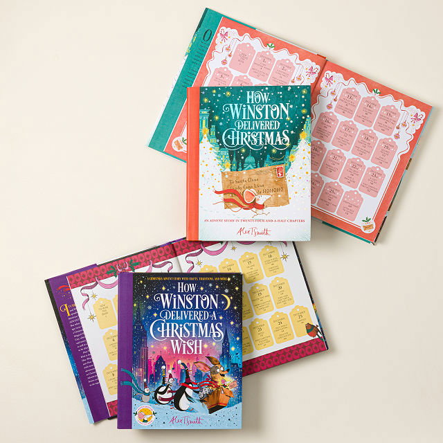 How Winston Delivered Christmas Advent Storybook