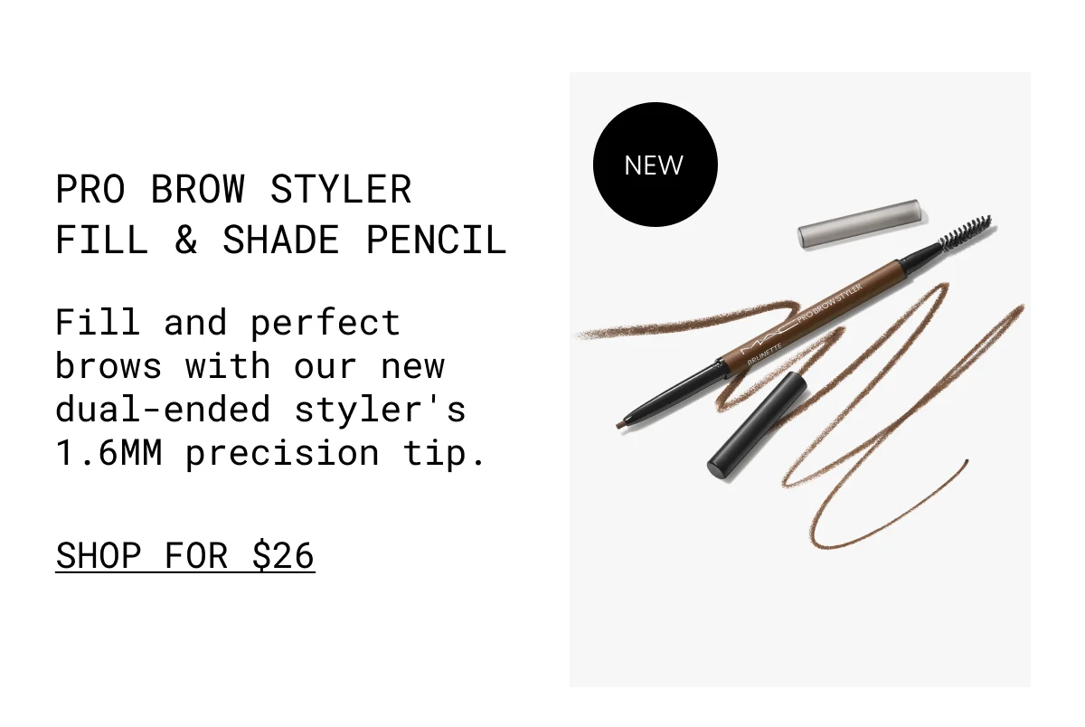 Pro Brow Styler Fill & Shade Pencil | Fill and perfect brows with our new dual-ended styler's 1.6MM precision tip. | shop for $26