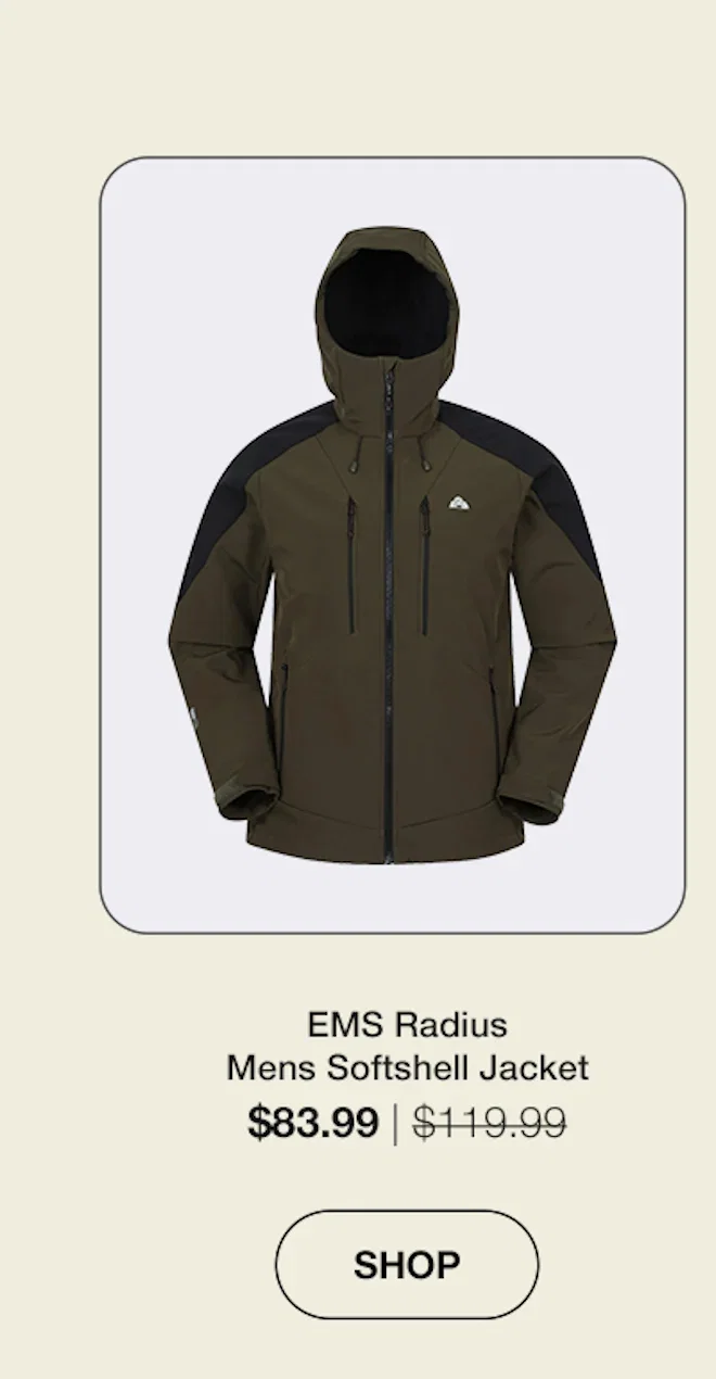 EMS Radius Mens Softshell Jacket