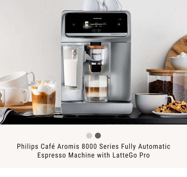 Philips Café Aromis 8000 Series Fully Automatic Espresso Machine with LatteGo Pro