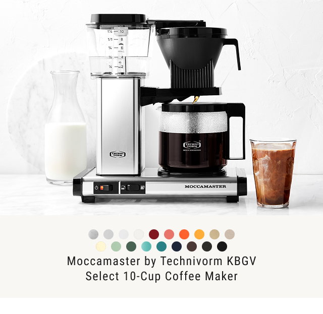 Moccamaster by Technivorm KBGV Select 10-Cup Coffee Maker