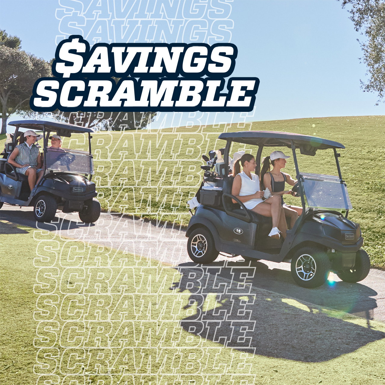 Savings Scramble.