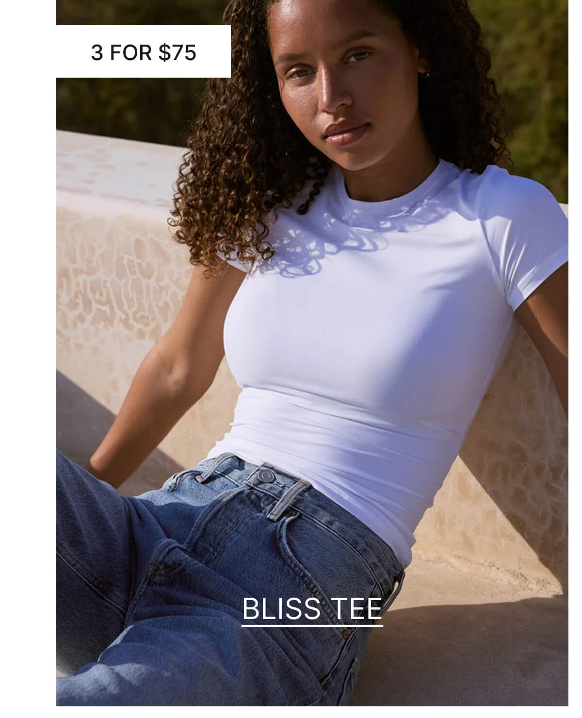 3 for $75 bliss tee