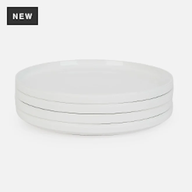 Yuppiechef Stackable Dinner Plates, Set of 4