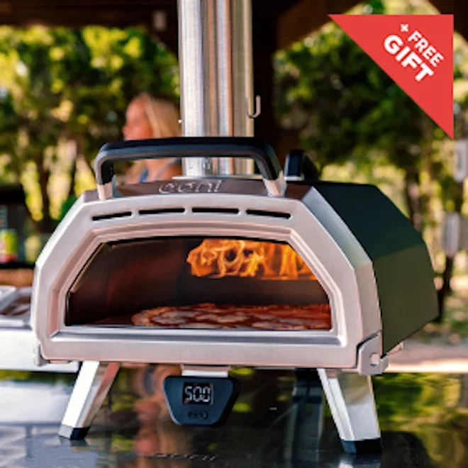 Ooni Karu 16 Wood & Charcoal Fired Pizza Oven, 40cm/16-inch