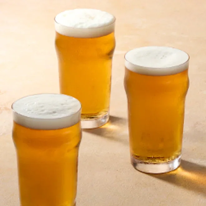 Salisbury & Co Pint Celebrate Beer Glasses, Set of 4