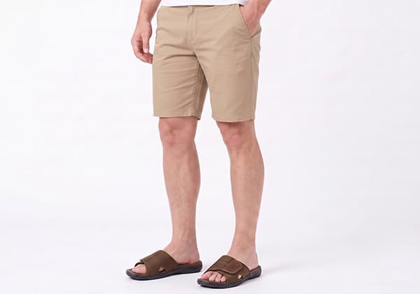 Scholl Orthaheel Cable Mens Comfortable Supportive Adjustable Slides