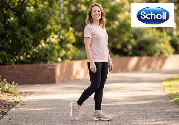 Scholl Orthaheel X Trainer Womens Comfortable Cross Trainer Shoes