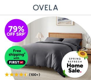 Ovela 100% Natural Bamboo Quilt Cover Set (Queen) Product Image
