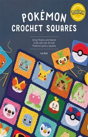 Pokémon Crochet Squares, by Ira Rott