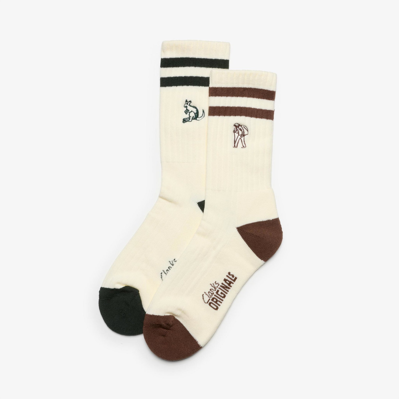 Shop Originals 2 Pack Socks Green/Cola