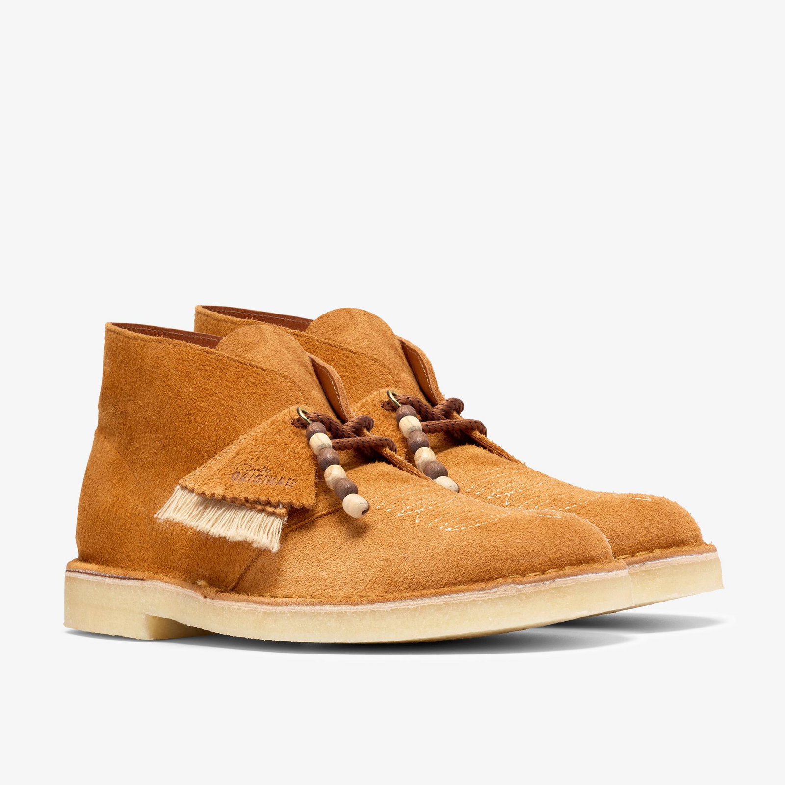 Shop Desert Boot Ginger Suede